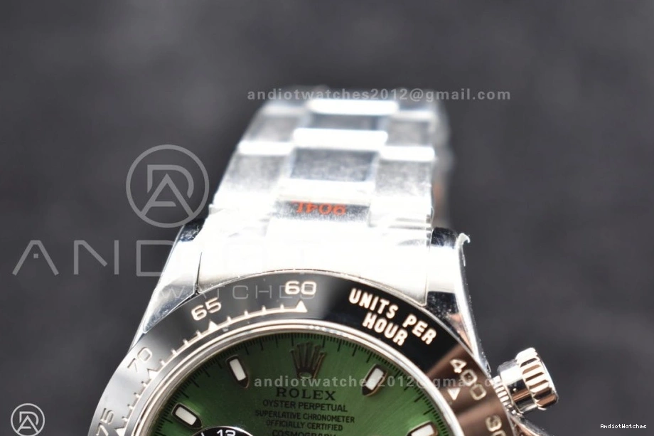 Black 904L Ceramic Bezel Best and SS Case Bracelet IPK Green Dial Daytona 817 Edition Sophisticated 1:1 SA 0405